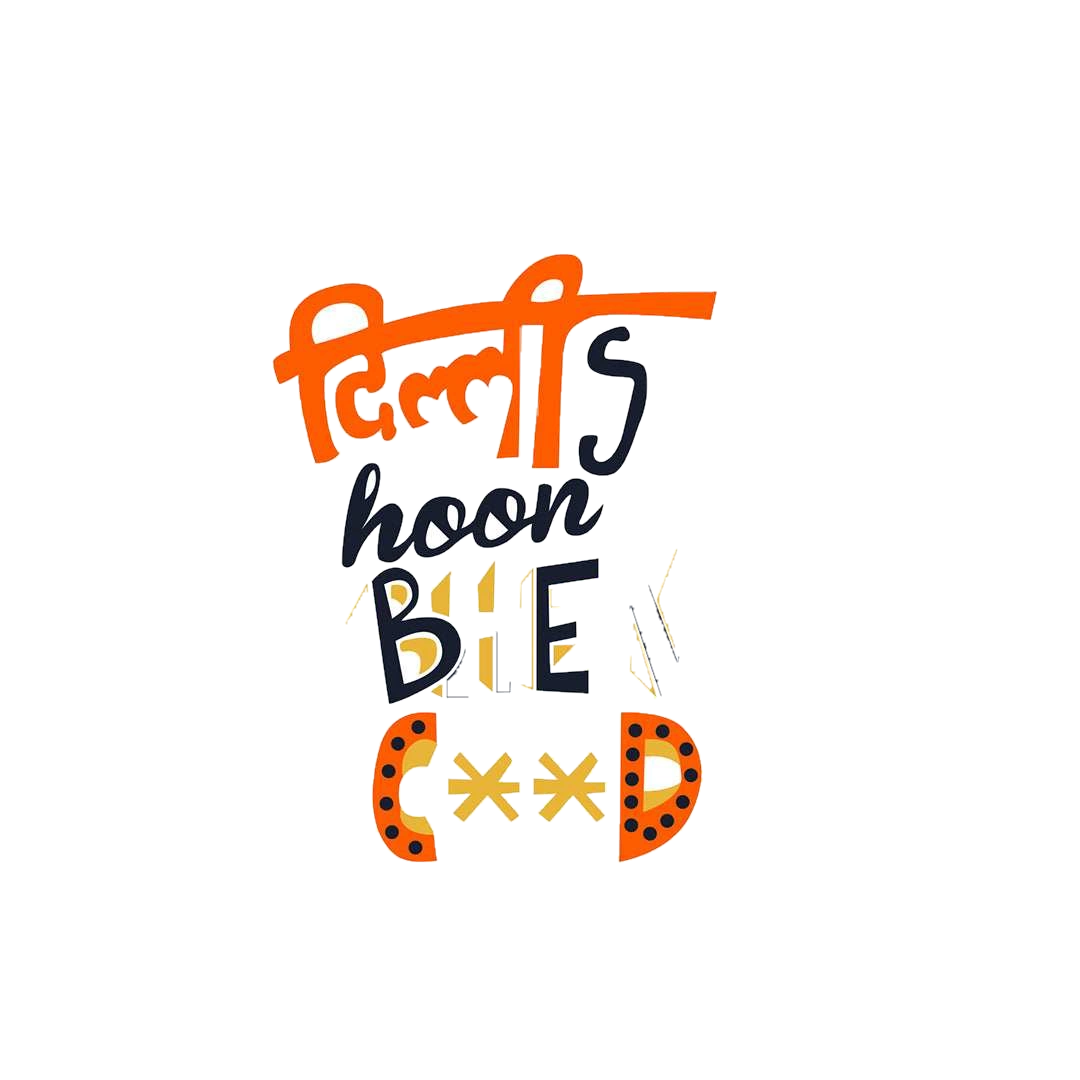 Delhi Se Hoon Bhenc**d Sticker